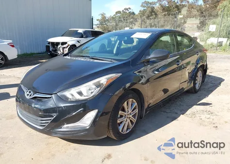 2015 Hyundai Elantra Se z USA, uszkodzony, nr VIN KMHDH4AE6FU436490